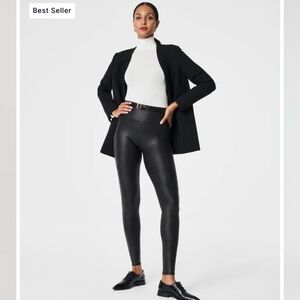Spanx Faux Leather Leggings